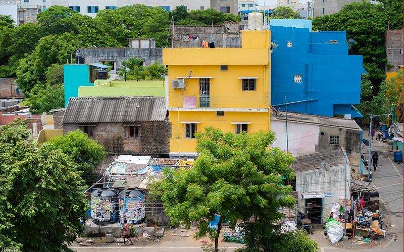 Avión en el aeropuerto de Bangalore